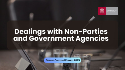 Dealings with Non-Parties and Government Agencies