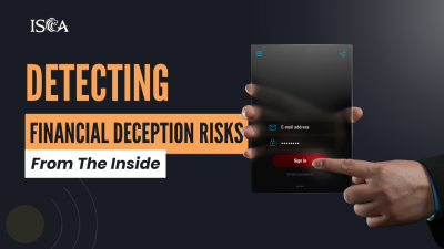 Detecting Financial Deception Risks from the Inside