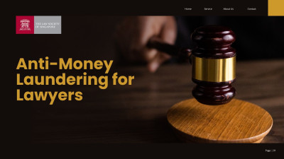 Anti-Money Laundering for Lawyers